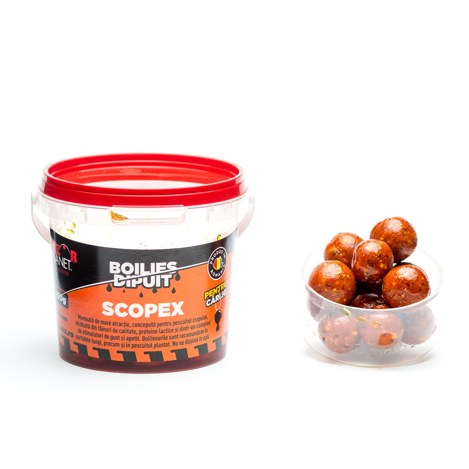 BOILIES DIPUIT PENTRU CARLIG 100g SENZOR PLANET 2017 - boilies-dipuit-scopex.jpg